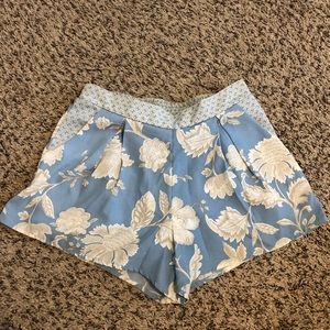 Francesca’s Alya Blue Shorts